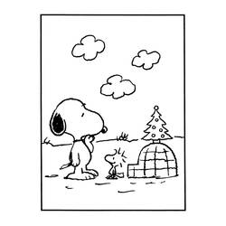 Coloring page: Snoopy (Cartoons) #27162 - Free Printable Coloring Pages