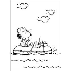Coloring page: Snoopy (Cartoons) #27245 - Free Printable Coloring Pages
