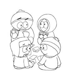 Coloring page: South Park (Cartoons) #31236 - Printable coloring pages
