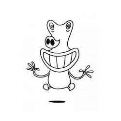 Coloring page: Space Goofs (Cartoons) #34270 - Printable coloring pages