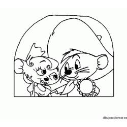 Coloring page: Speedy Gonzales (Cartoons) #30736 - Printable coloring pages