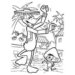 Coloring page: Speedy Gonzales (Cartoons) #30757 - Printable coloring pages