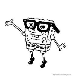 Coloring page: SquareBob SquarePants (Cartoons) #33393 - Free Printable Coloring Pages