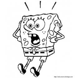 Coloring page: SquareBob SquarePants (Cartoons) #33410 - Free Printable Coloring Pages