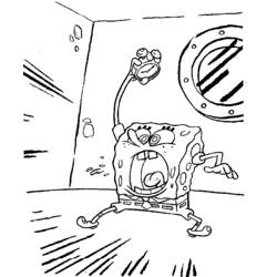 Coloring page: SquareBob SquarePants (Cartoons) #33431 - Free Printable Coloring Pages