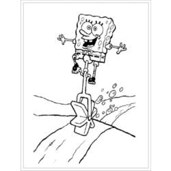 Coloring page: SquareBob SquarePants (Cartoons) #33447 - Free Printable Coloring Pages