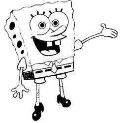 Coloring page: SquareBob SquarePants (Cartoons) #33500 - Free Printable Coloring Pages