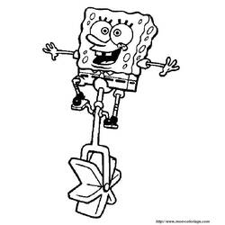 Coloring page: SquareBob SquarePants (Cartoons) #33531 - Free Printable Coloring Pages