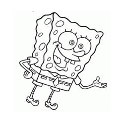 Coloring page: SquareBob SquarePants (Cartoons) #33546 - Free Printable Coloring Pages