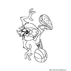 Coloring page: Taz (Cartoons) #31010 - Free Printable Coloring Pages