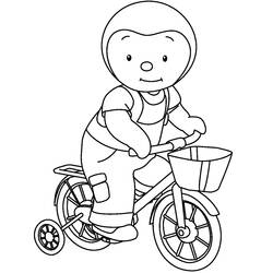 Coloring page: Tchoupi and Doudou (Cartoons) #34090 - Printable coloring pages