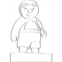 Coloring page: Tchoupi and Doudou (Cartoons) #34226 - Free Printable Coloring Pages
