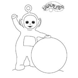 Coloring page: Teletubbies (Cartoons) #49669 - Free Printable Coloring Pages