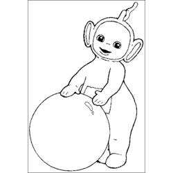 Coloring page: Teletubbies (Cartoons) #49693 - Free Printable Coloring Pages