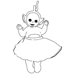 Coloring page: Teletubbies (Cartoons) #49697 - Free Printable Coloring Pages