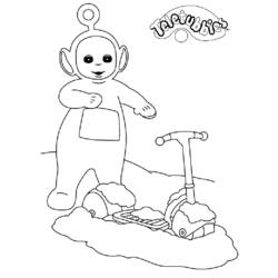 Coloring page: Teletubbies (Cartoons) #49698 - Free Printable Coloring Pages
