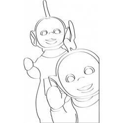 Coloring page: Teletubbies (Cartoons) #49702 - Free Printable Coloring Pages