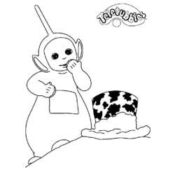 Coloring page: Teletubbies (Cartoons) #49709 - Free Printable Coloring Pages