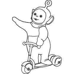 Coloring page: Teletubbies (Cartoons) #49726 - Free Printable Coloring Pages