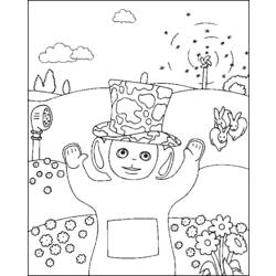 Coloring page: Teletubbies (Cartoons) #49756 - Free Printable Coloring Pages