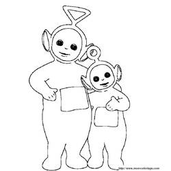 Coloring page: Teletubbies (Cartoons) #49763 - Free Printable Coloring Pages