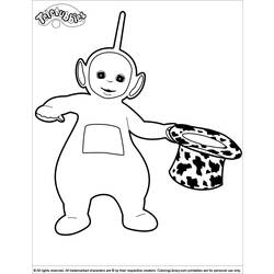 Coloring page: Teletubbies (Cartoons) #49796 - Printable coloring pages