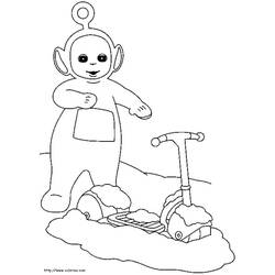 Coloring page: Teletubbies (Cartoons) #49811 - Free Printable Coloring Pages