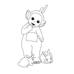 Coloring page: Teletubbies (Cartoons) #49812 - Free Printable Coloring Pages