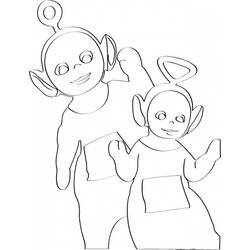 Coloring page: Teletubbies (Cartoons) #49816 - Free Printable Coloring Pages