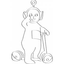 Coloring page: Teletubbies (Cartoons) #49828 - Free Printable Coloring Pages