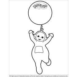 Coloring page: Teletubbies (Cartoons) #49850 - Free Printable Coloring Pages