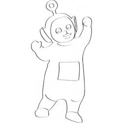 Coloring page: Teletubbies (Cartoons) #49855 - Free Printable Coloring Pages
