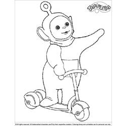 Coloring page: Teletubbies (Cartoons) #49857 - Free Printable Coloring Pages