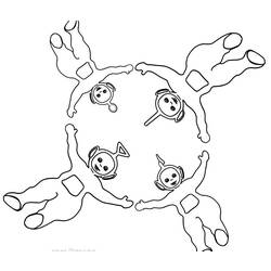 Coloring page: Teletubbies (Cartoons) #49882 - Free Printable Coloring Pages