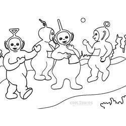 Coloring page: Teletubbies (Cartoons) #49901 - Free Printable Coloring Pages