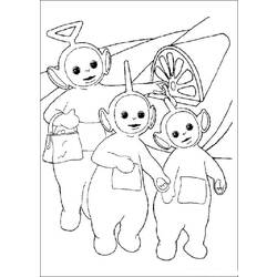 Coloring page: Teletubbies (Cartoons) #49917 - Free Printable Coloring Pages