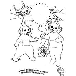 Coloring page: Teletubbies (Cartoons) #49920 - Free Printable Coloring Pages