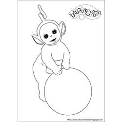 Coloring page: Teletubbies (Cartoons) #49924 - Free Printable Coloring Pages