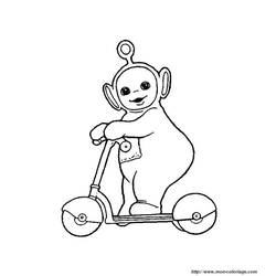 Coloring page: Teletubbies (Cartoons) #49931 - Free Printable Coloring Pages