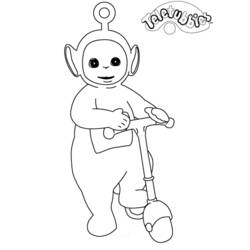 Coloring page: Teletubbies (Cartoons) #49932 - Free Printable Coloring Pages