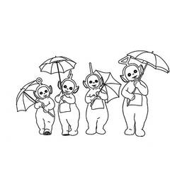Coloring page: Teletubbies (Cartoons) #49946 - Free Printable Coloring Pages