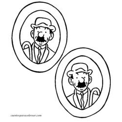 Coloring page: Tintin (Cartoons) #25727 - Free Printable Coloring Pages
