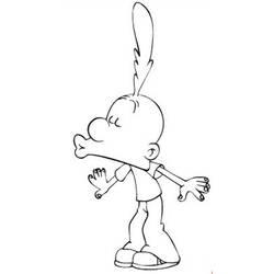 Coloring page: Titeuf (Cartoons) #33813 - Printable coloring pages