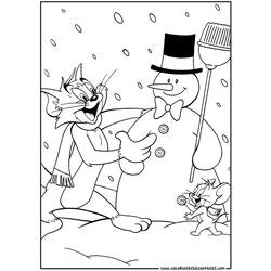 Coloring page: Tom and Jerry (Cartoons) #24198 - Free Printable Coloring Pages