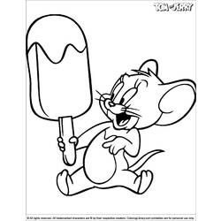 Coloring page: Tom and Jerry (Cartoons) #24210 - Printable coloring pages