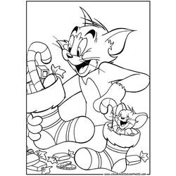 Coloring page: Tom and Jerry (Cartoons) #24216 - Free Printable Coloring Pages