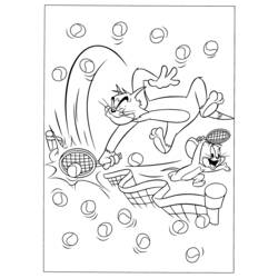 Coloring page: Tom and Jerry (Cartoons) #24221 - Free Printable Coloring Pages