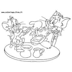 Coloring page: Tom and Jerry (Cartoons) #24254 - Free Printable Coloring Pages