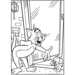 Coloring page: Tom and Jerry (Cartoons) #24256 - Free Printable Coloring Pages