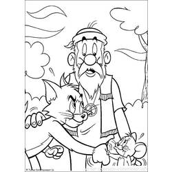 Coloring page: Tom and Jerry (Cartoons) #24289 - Free Printable Coloring Pages